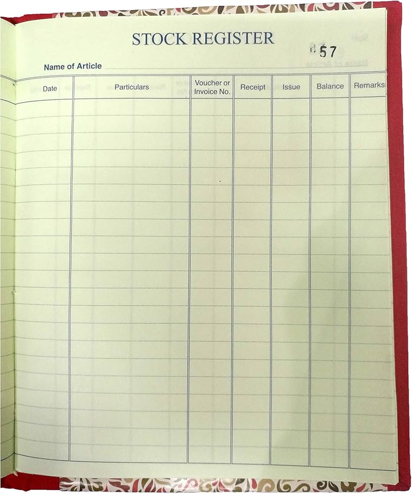 Meter reading register