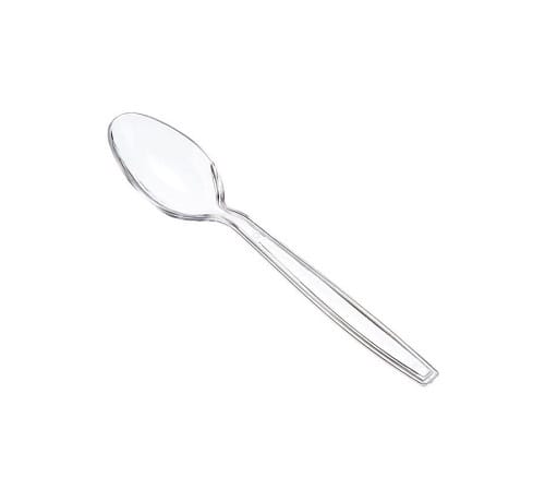 Plastic spoon (100 pcs pkt)