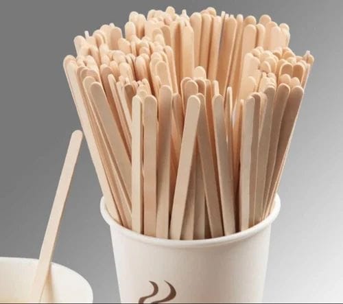 Wooden stirrer (500 pcs pkt) 140 mm