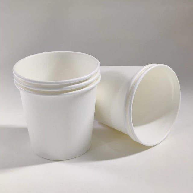 Disposable plain paper cup 150 ml 5000 Pcs